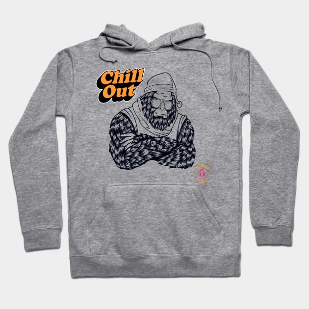 Chill Out Sasquatch Hoodie by Studio 66 Shop